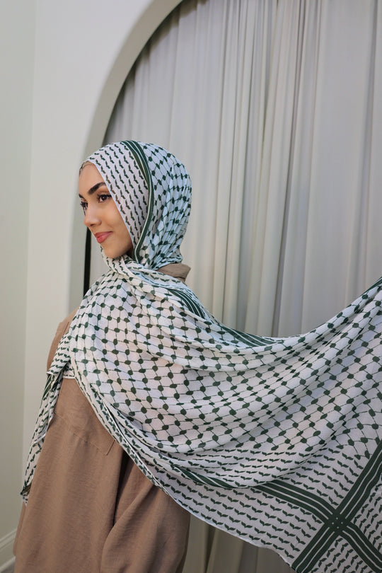 Modal Palestina Kofia hijab🫒