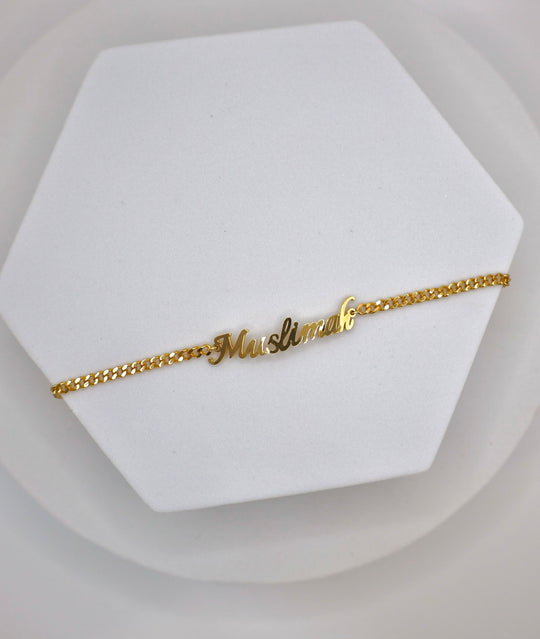Muslimah Bracelet | Gold