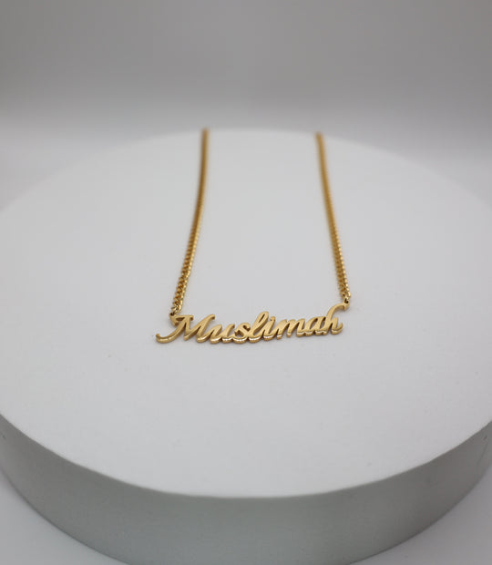 Muslimah Necklace | Gold