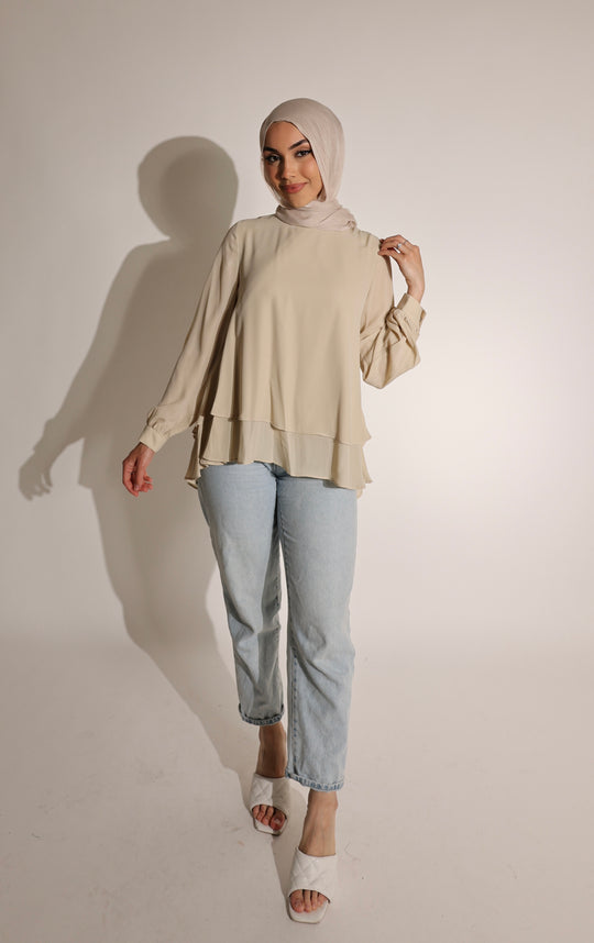 High low blouse