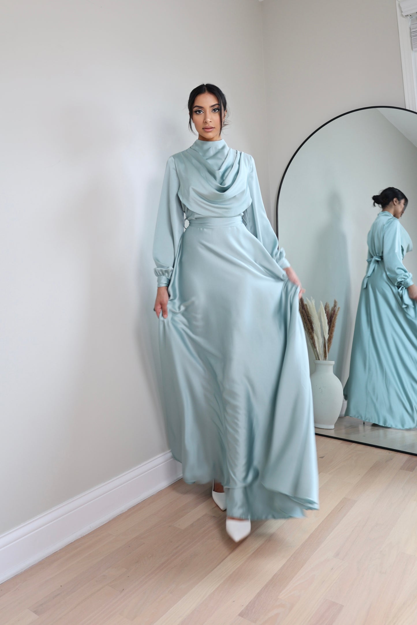 Ramona Satin Mint
