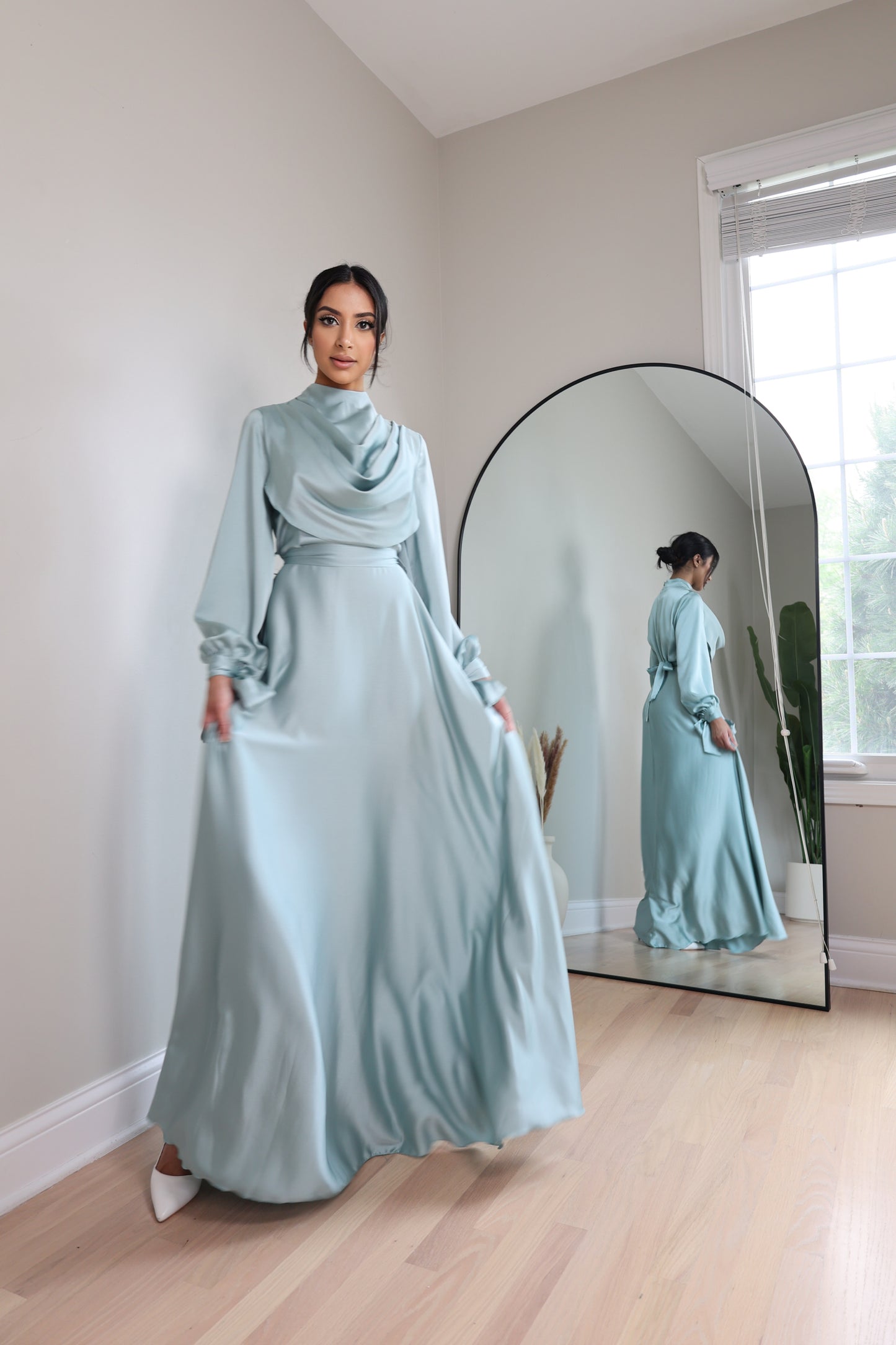 Ramona Satin Mint