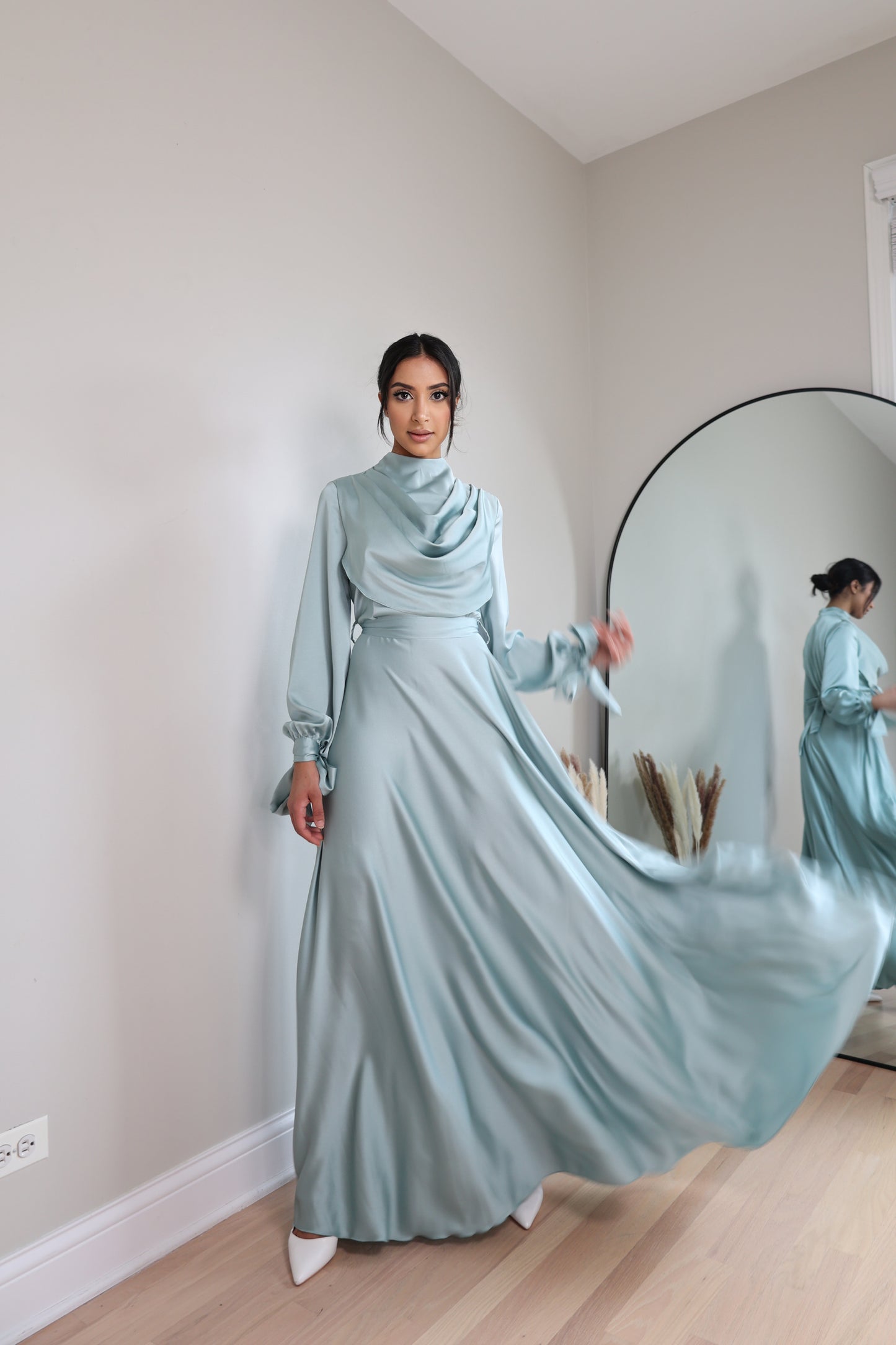 Ramona Satin Mint