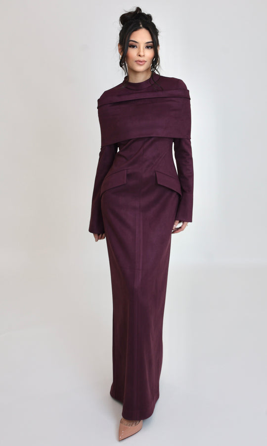 Gabriella suede Maxi