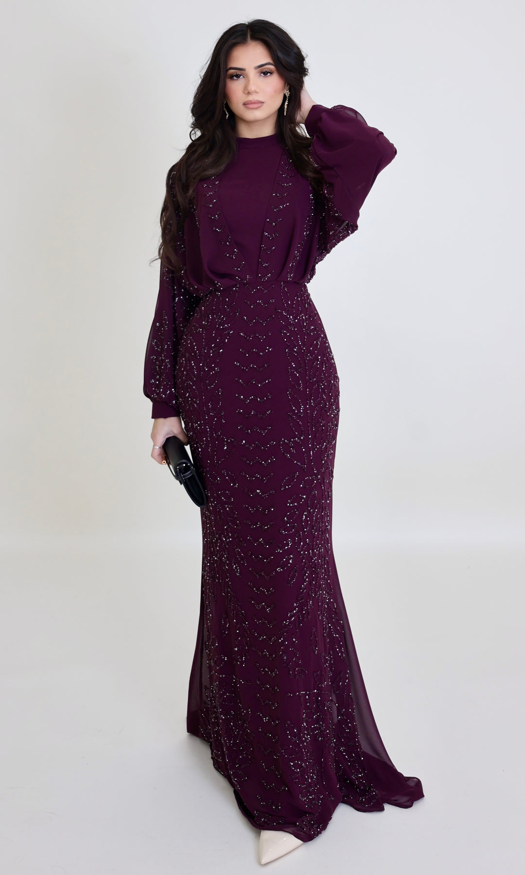 Hiyam Evening Gown (plus sizes available)