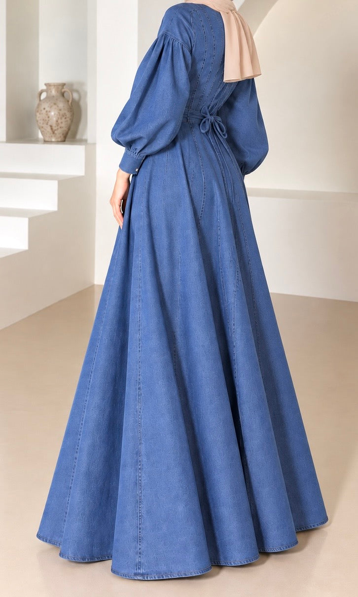 Selina Denim Maxi