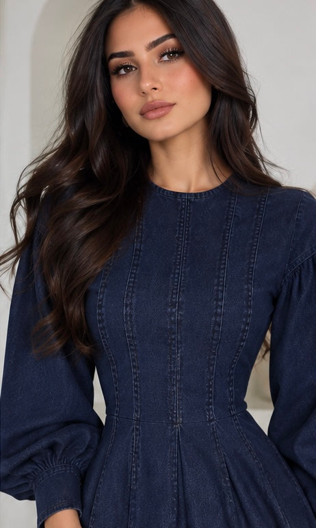Selina Denim Maxi