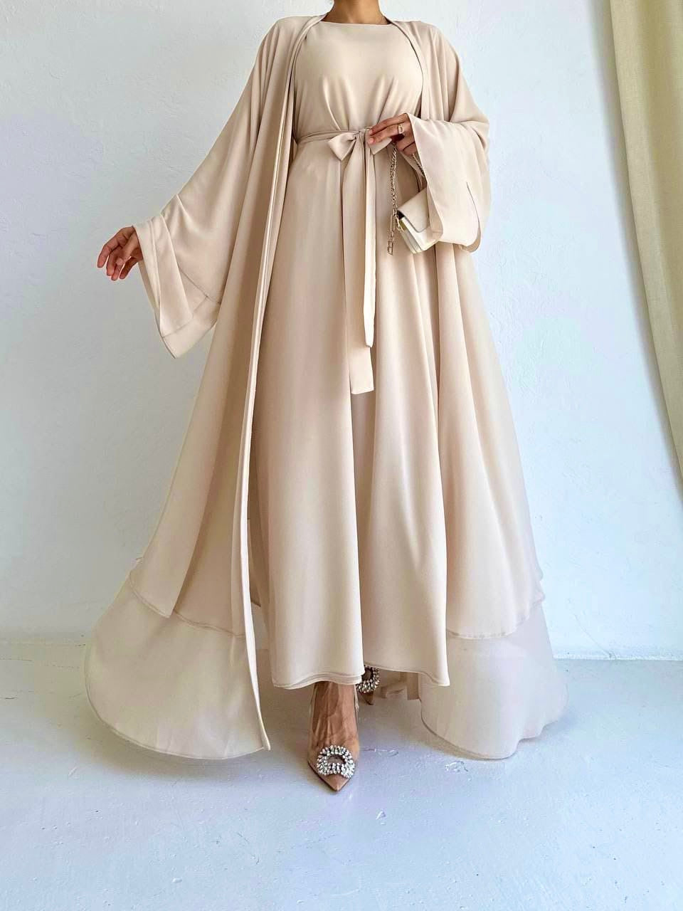 Halima Chiffon Abaya