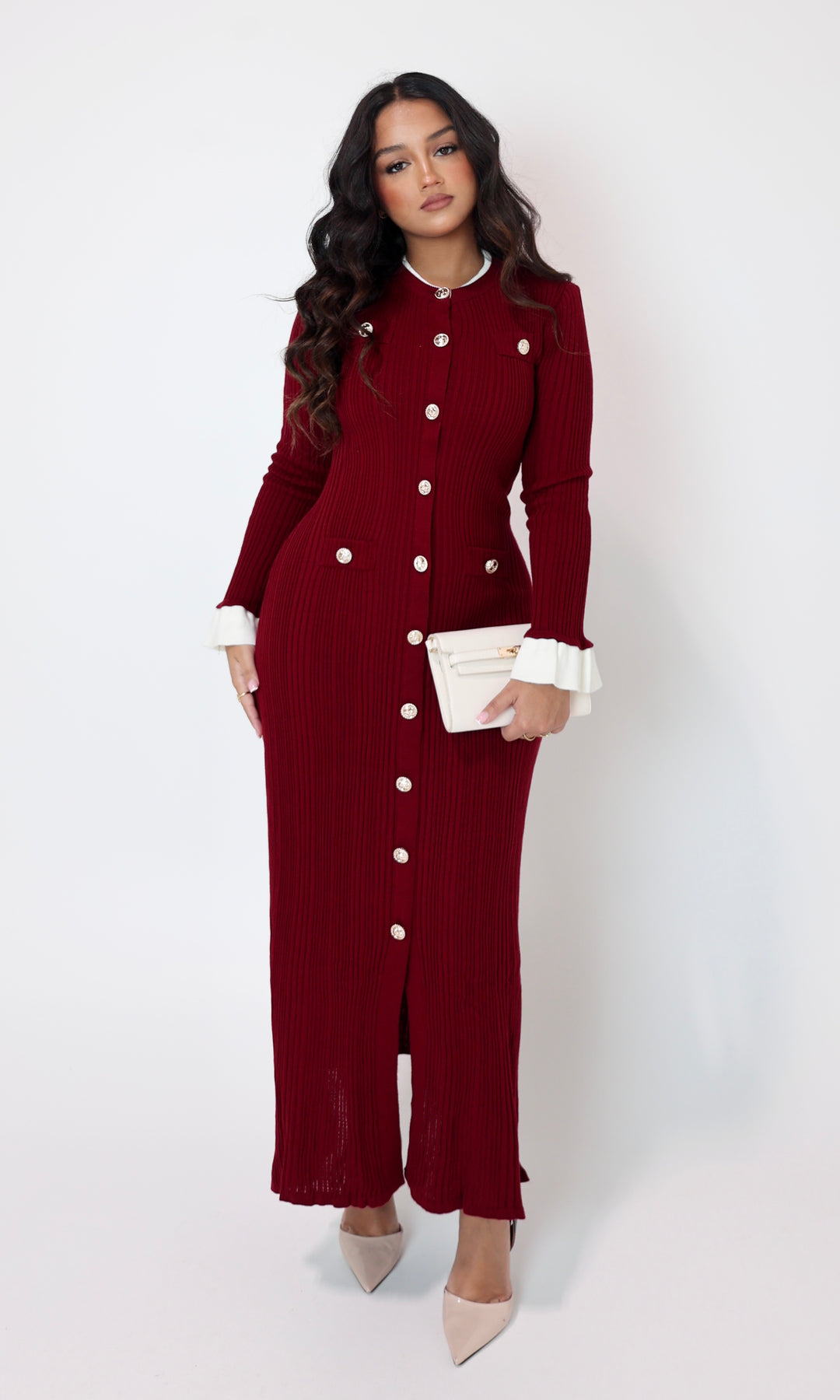 Linda Ribbed Maxi