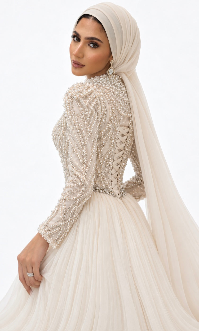 Amira Pearl Gown