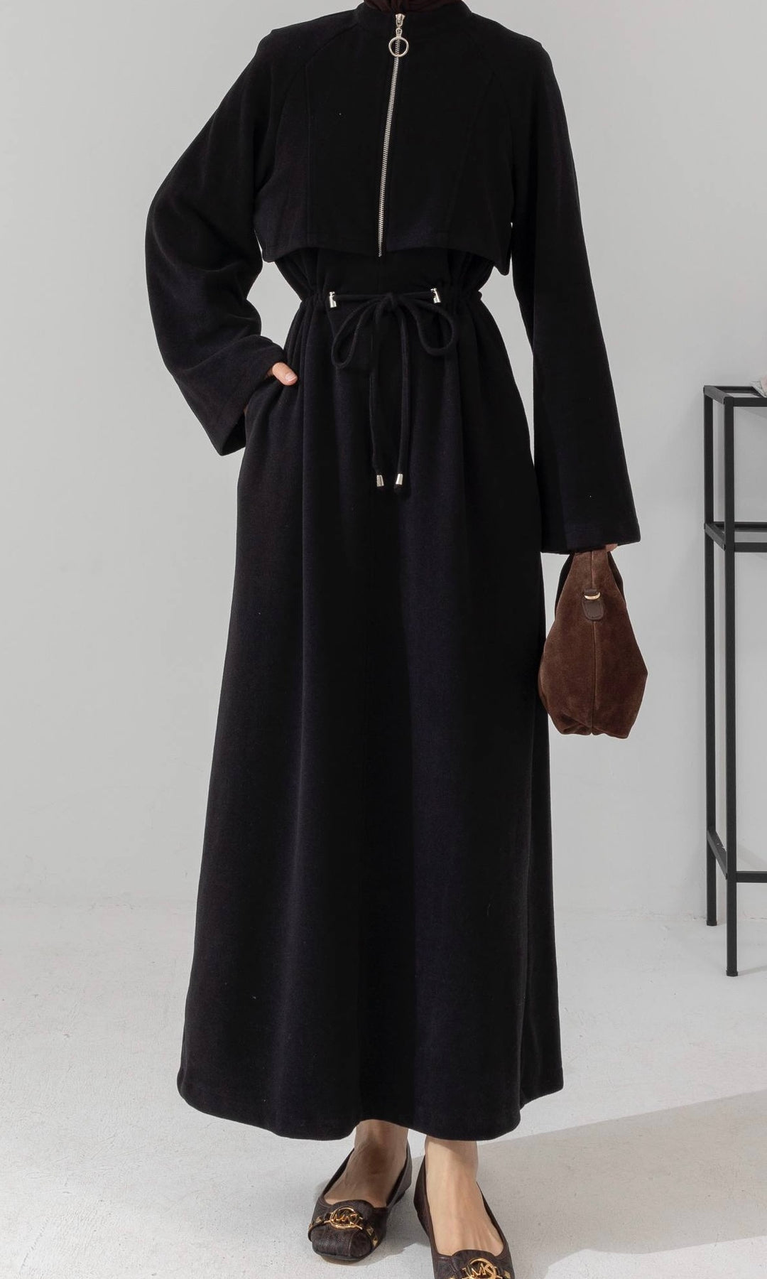 Randa Zip up Maxi