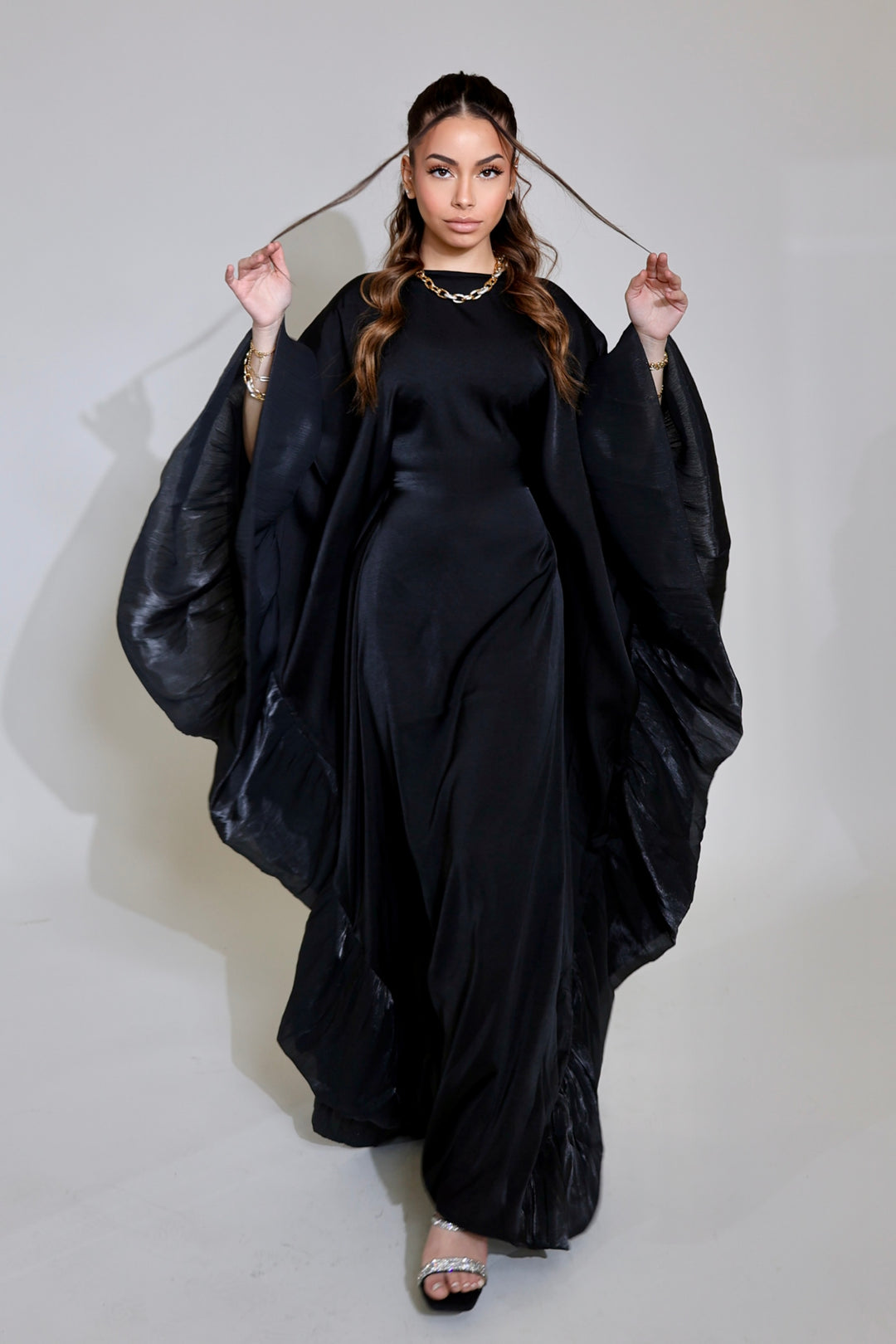 JUMAYRA Butterfly Abaya 1 ( for girls petite xs-M)