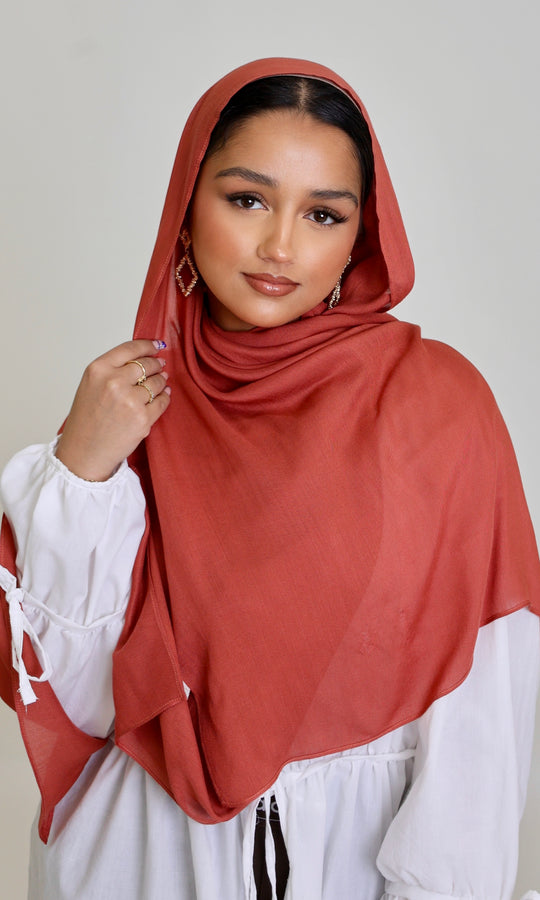Terracotta Rose Modal Hijab