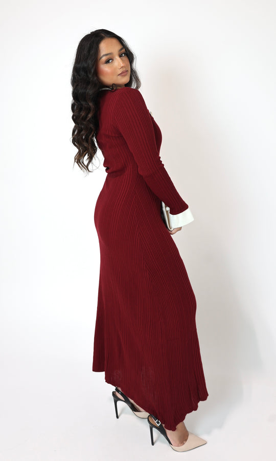 Linda Ribbed Maxi