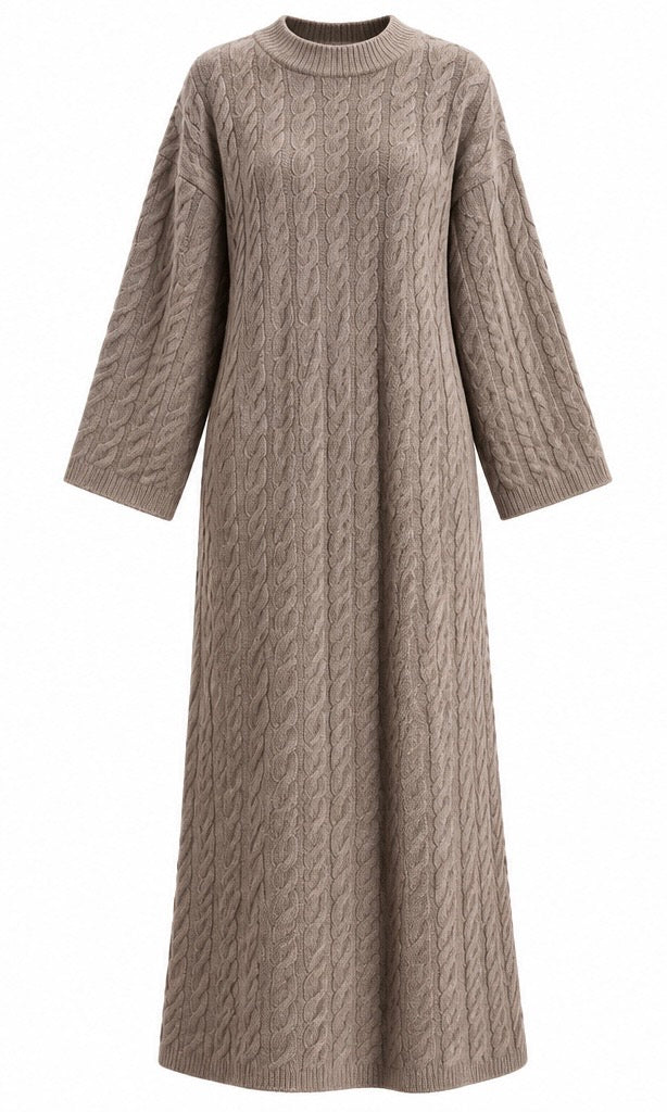 Anna Cable Knit Maxi