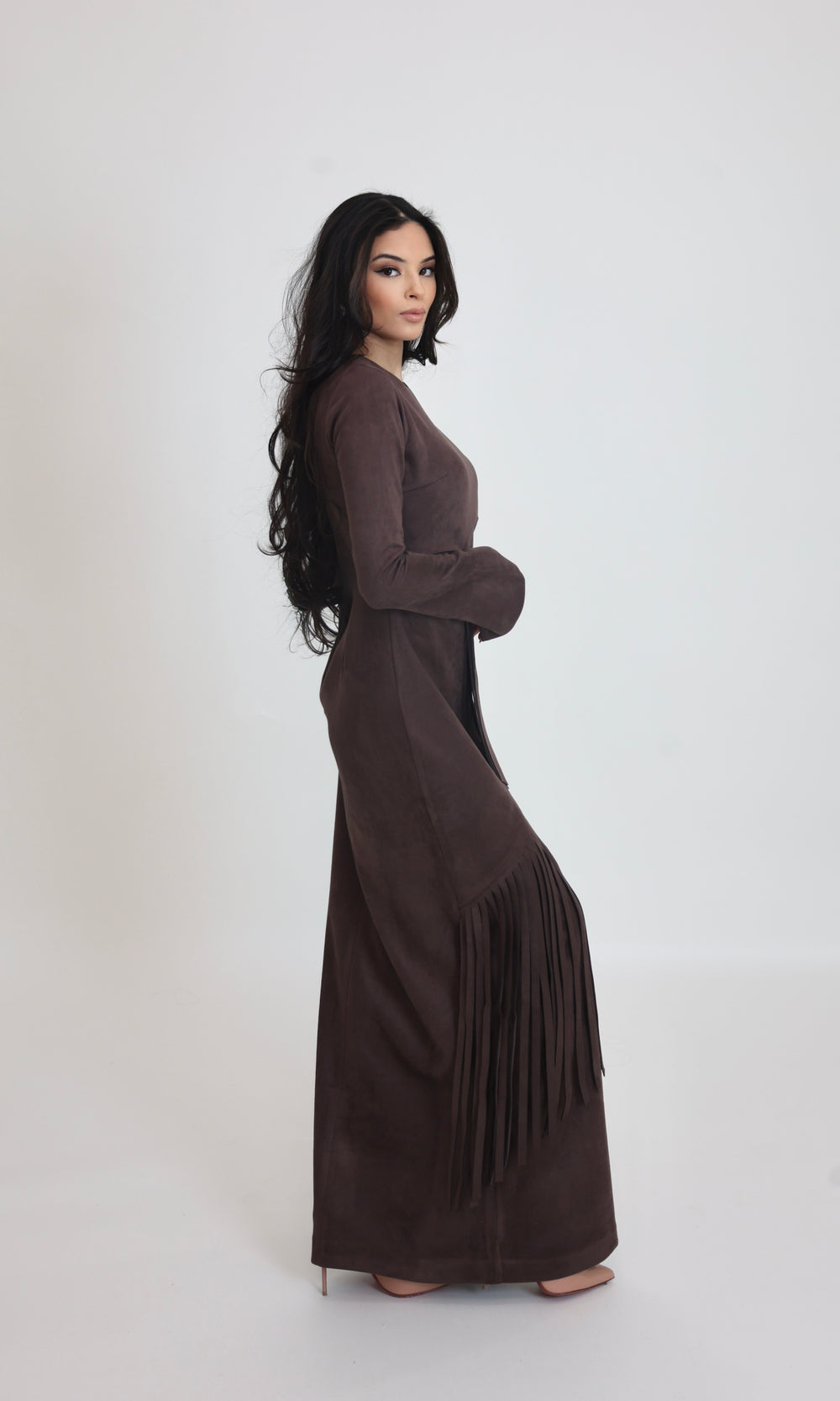 Miranda suede Maxi