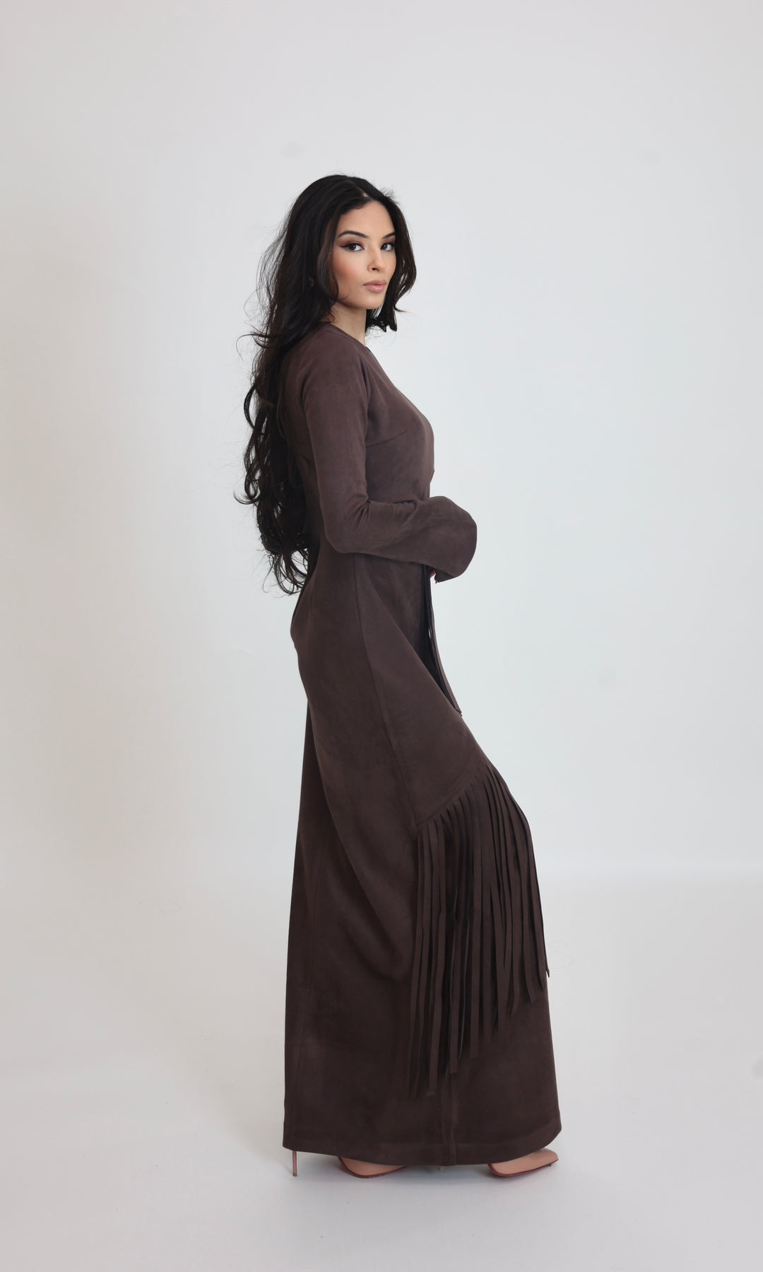 Miranda suede Maxi