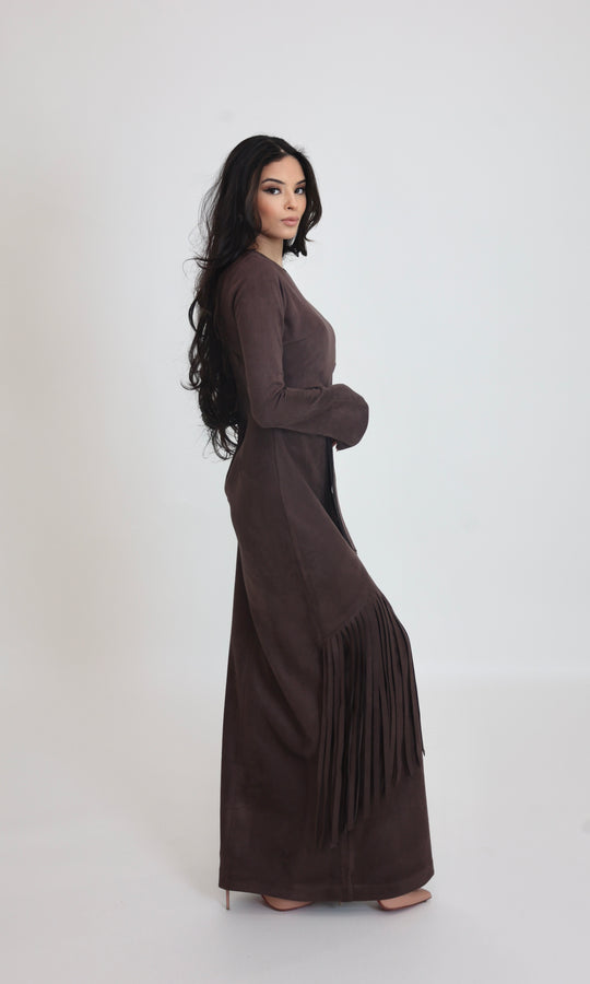 Miranda suede Maxi