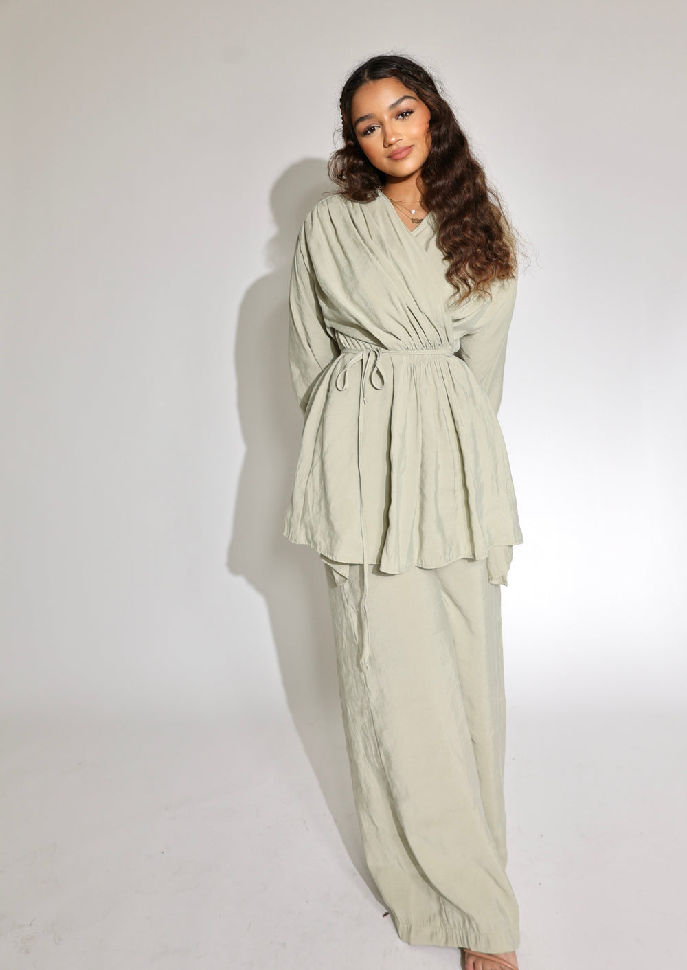 Sarab Co-ord Wrap set