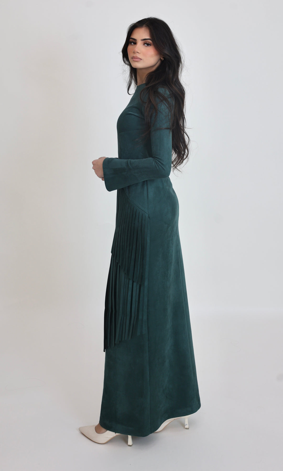 Miranda suede Maxi