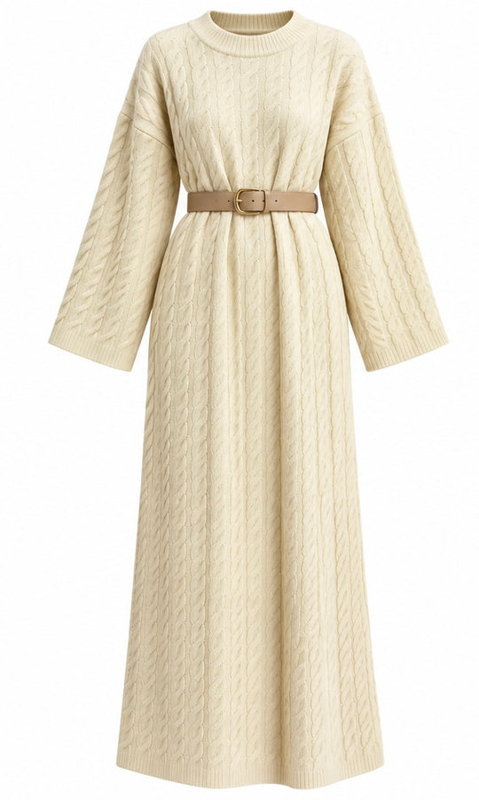 Anna Cable Knit Maxi