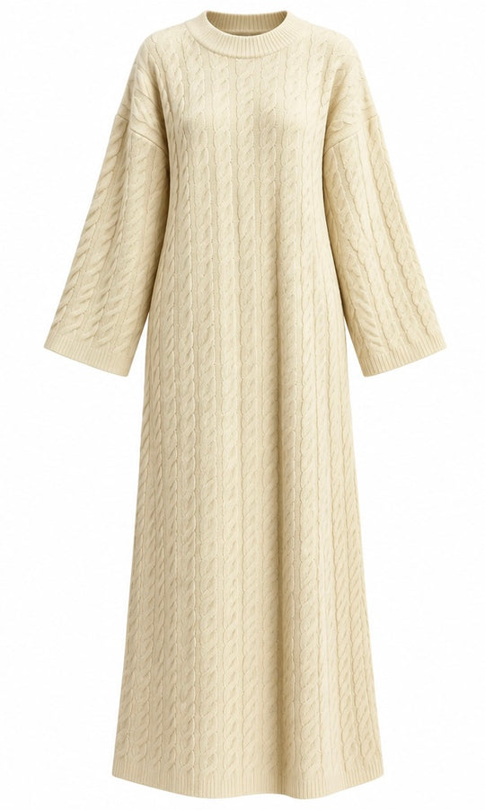 Anna Cable Knit Maxi