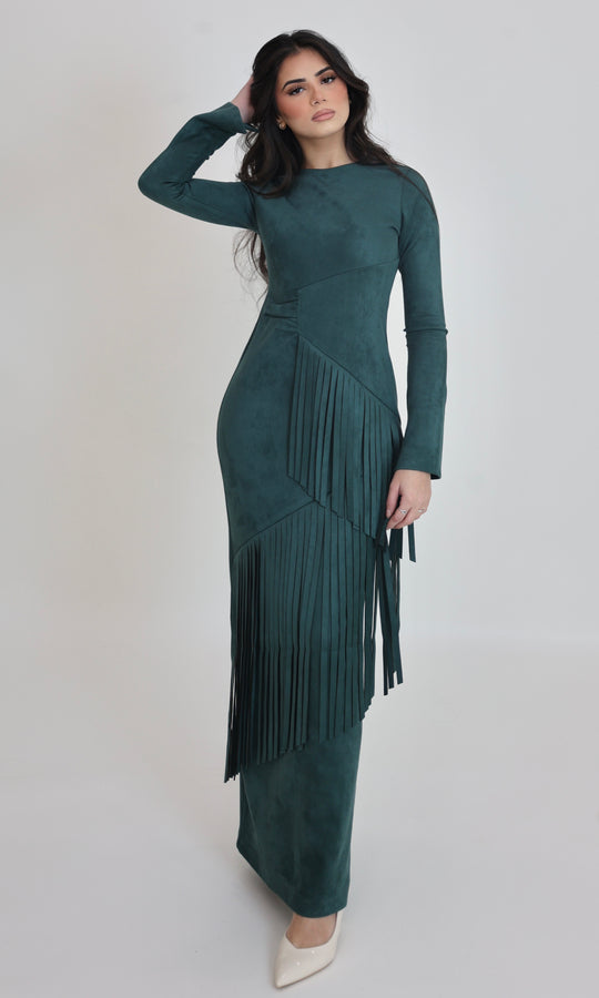 Miranda suede Maxi
