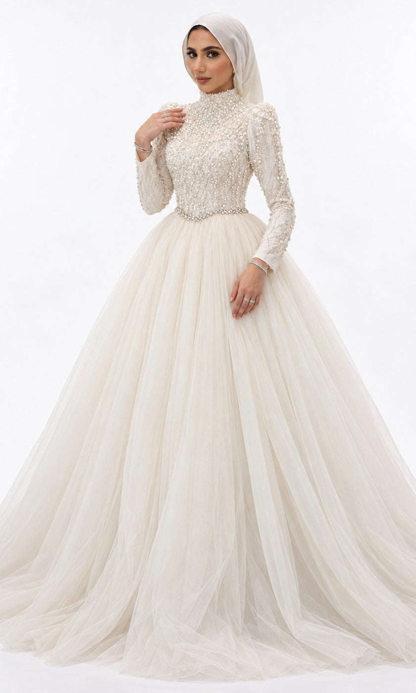 Amira Pearl Gown