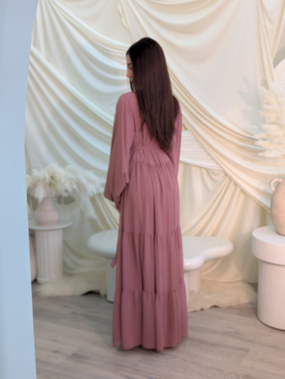 Halima Chiffon Abaya