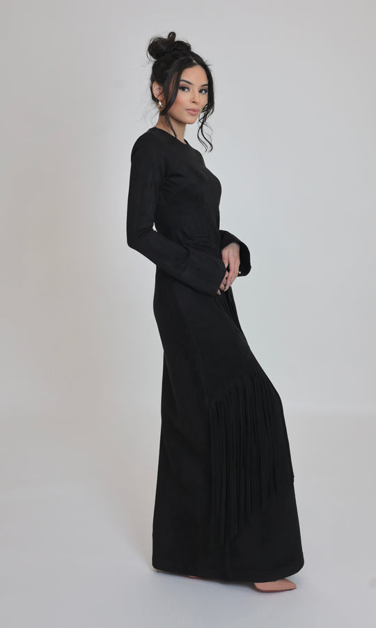 Miranda suede Maxi