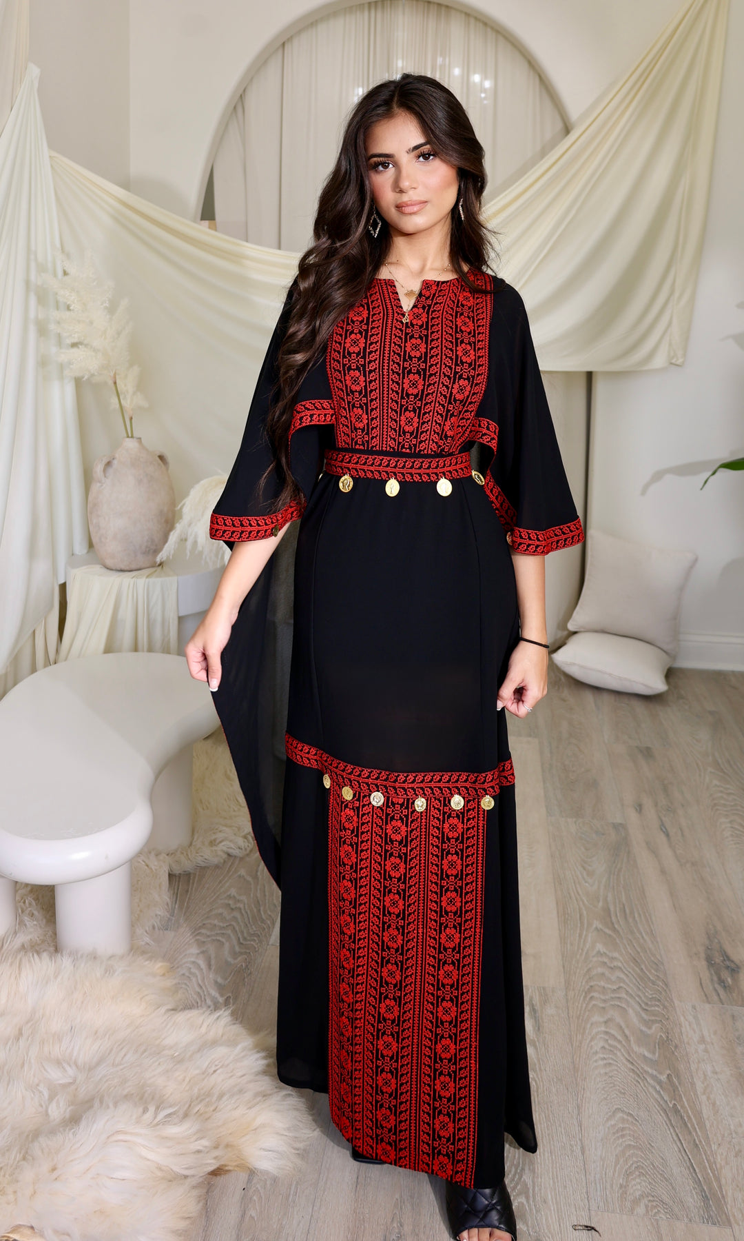 Falastina cape dress