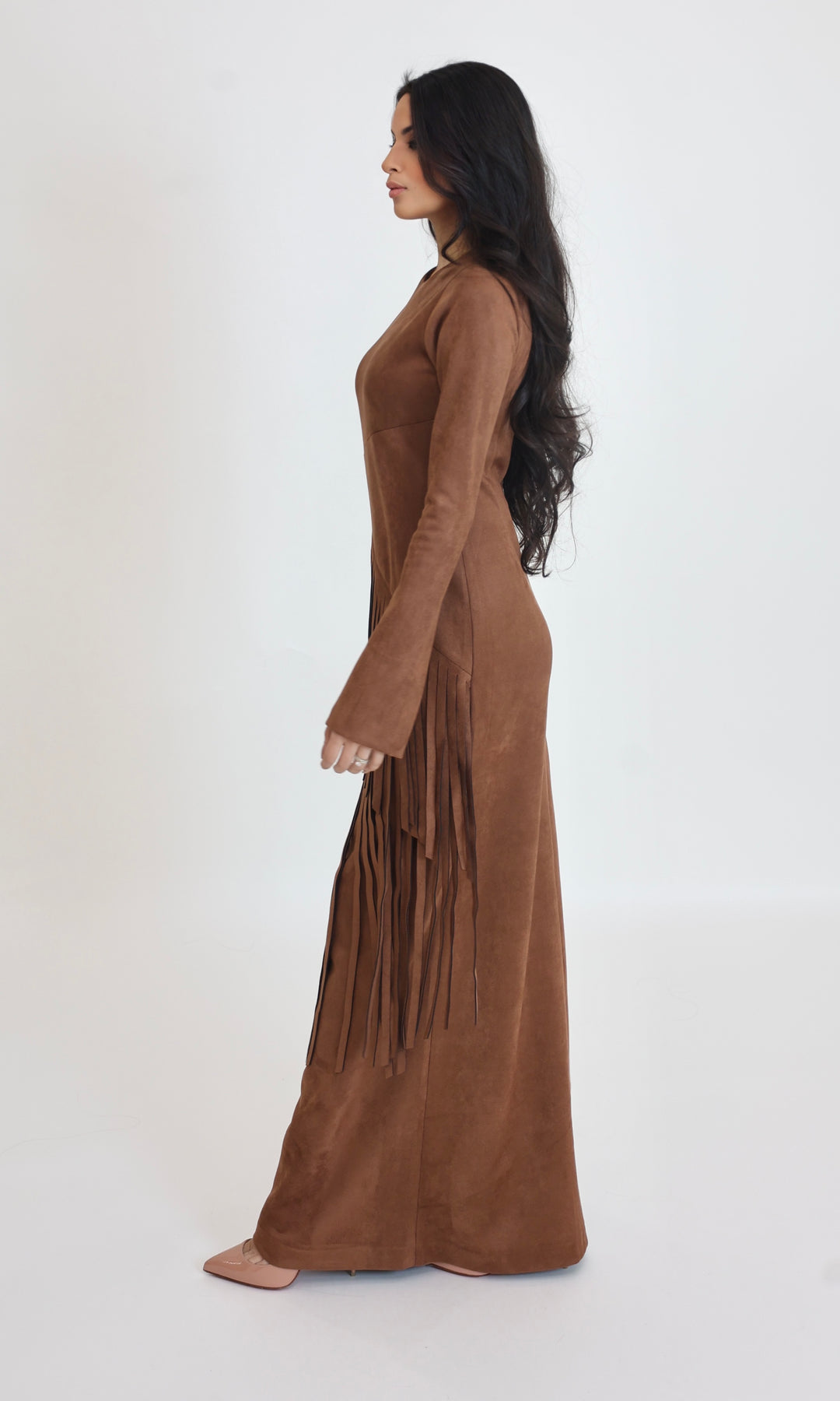 Miranda suede Maxi