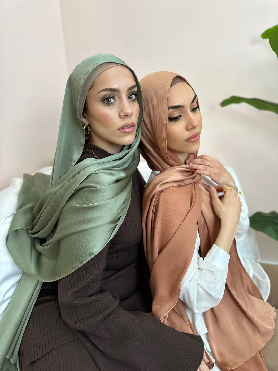 Luxury Non Slip Satin hijab