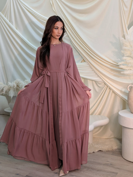 Halima Chiffon Abaya