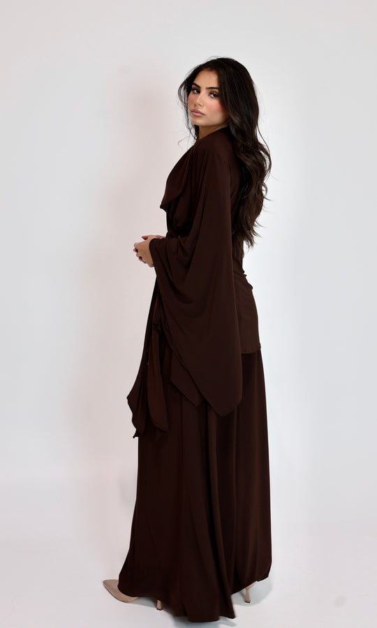Bissan Draped Wrap Set