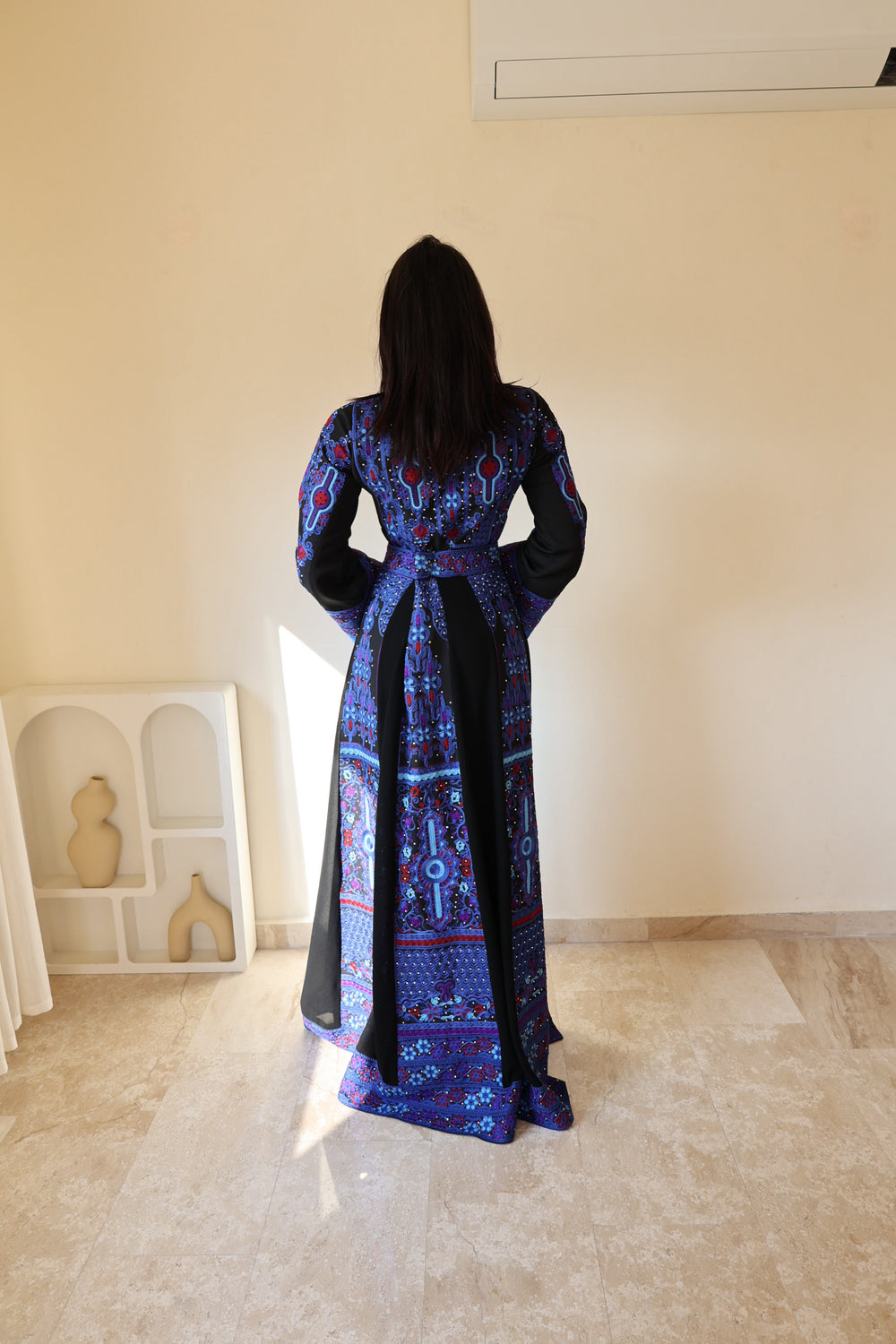 ALIA THOBE + detachable overskirt