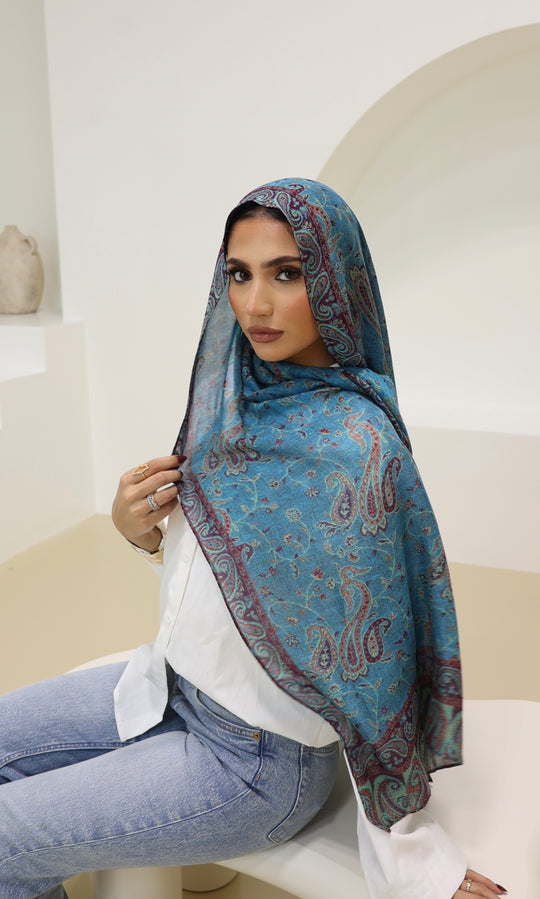 Turquoise Paisley Modal