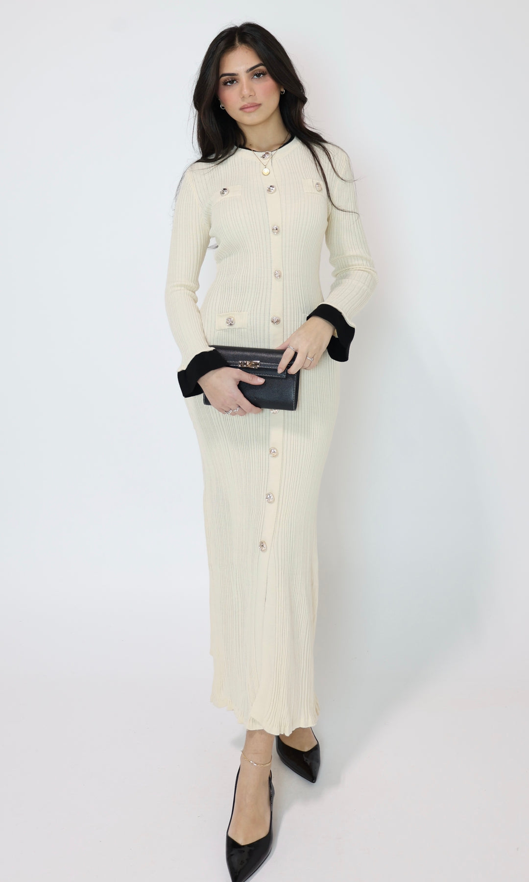 Linda Ribbed Maxi