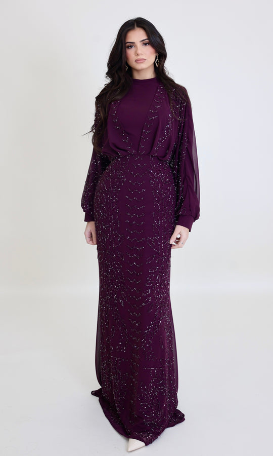Hiyam Evening Gown (plus sizes available)