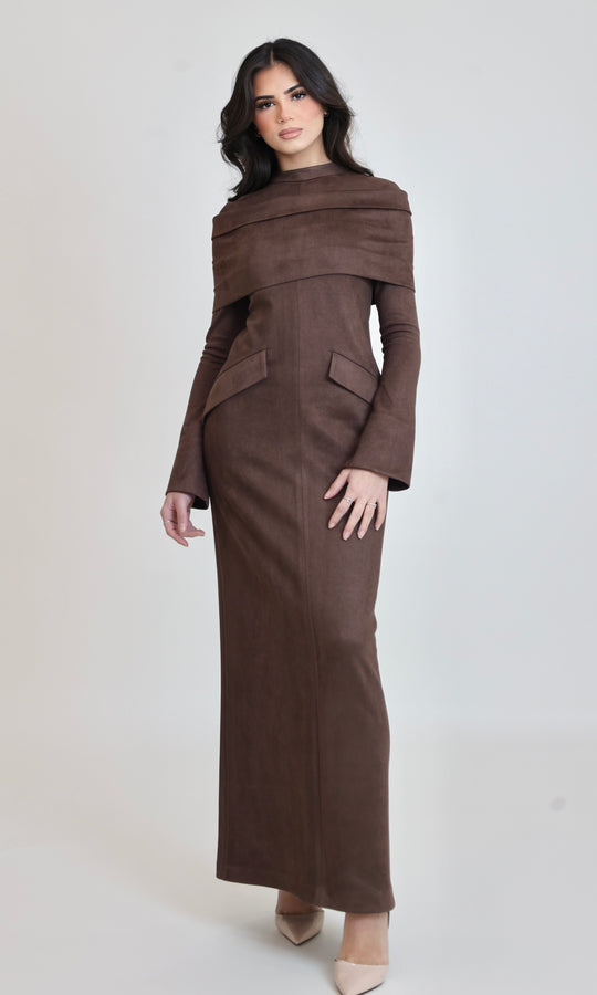 Gabriella suede Maxi