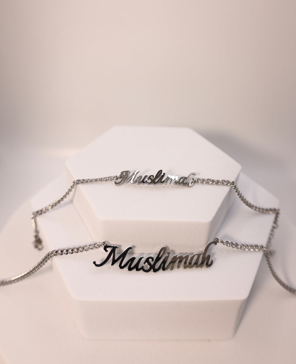 Muslimah Necklace | Silver