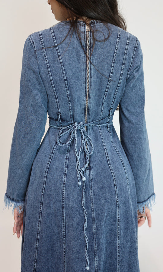 Serena Denim Maxi