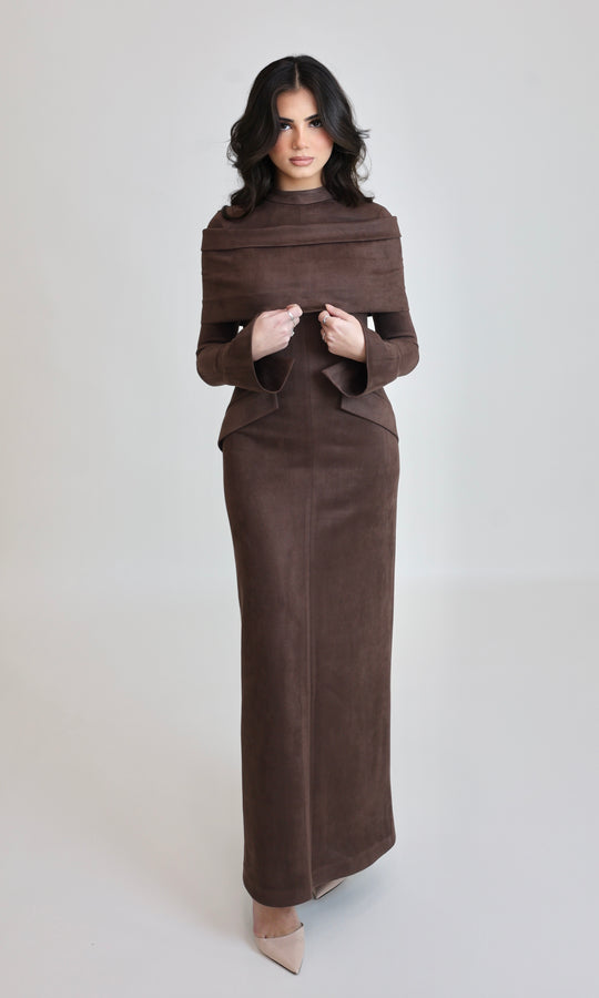 Gabriella suede Maxi