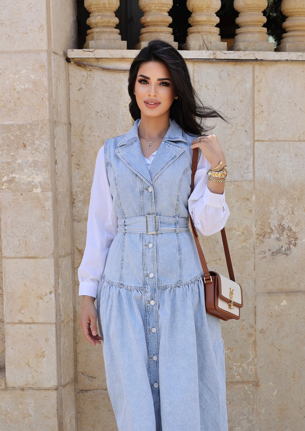 Alora Denim Dress