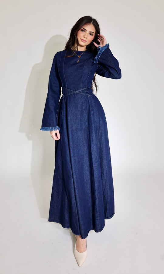 Serena Denim Maxi