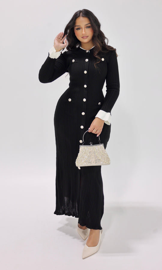 Linda Ribbed Maxi