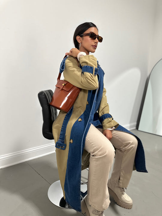 Abigail trench coat