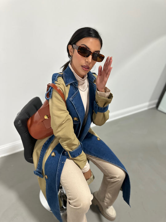 Abigail trench coat