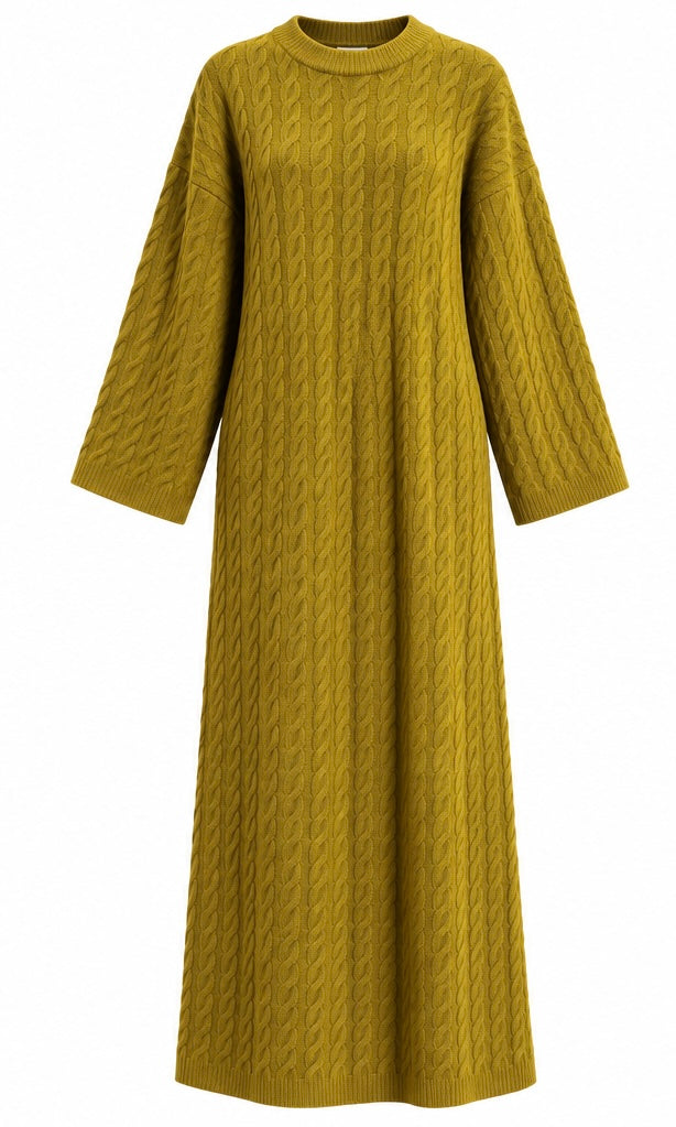 Anna Cable Knit Maxi