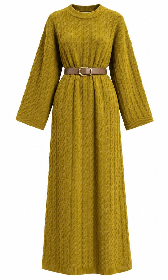 Anna Cable Knit Maxi
